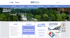 Desktop Screenshot of miceseoul.com